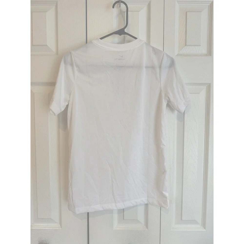 NEW The Nike Tee Kids Size Large White Dri-Fit Golf Athletic Training T-Shirt